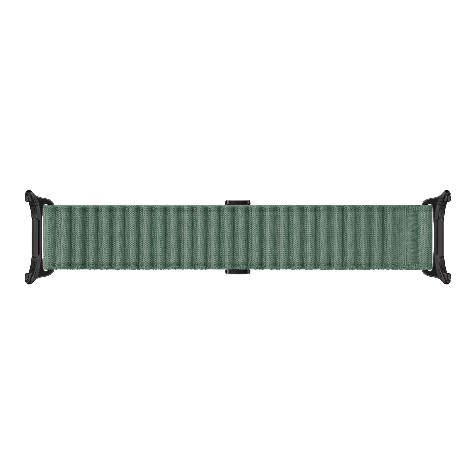 Samsung Galaxy Watch Ultra Outdoor Nylonarmband (Dunkel Grün)