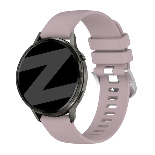 Bandz Garmin Forerunner 265s siliconen band 'Classic' (lavendel)