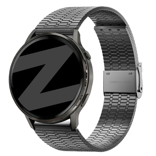 Bandz Garmin Forerunner 170 Adjustable Steel Strap (Black)