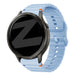 Bandz Garmin Forerunner 645 Silicone Strap 'Wave' (Light Blue)