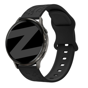 Bandz Garmin Approach S44 Silicone Strap 'Leopard' (Black)