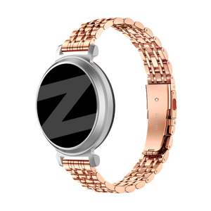 Bandz Garmin Lily 2 stalen band 'Deluxe' (roségoud)