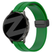 Bandz Bracelet silicone avec boucle en D Garmin Vivoactive 4 (vert)