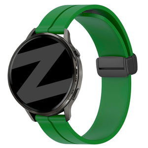 Bandz Garmin Forerunner 265 Silicone Strap with D-Buckle (Green)