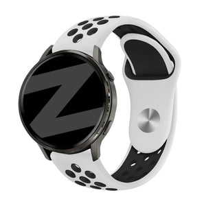Bandz Garmin Forerunner 265 Sport Strap 'Deluxe' (White/Black)
