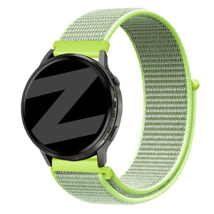 Bandz Garmin Forerunner 70 Nylon Loop Armband (Flash Gelb)