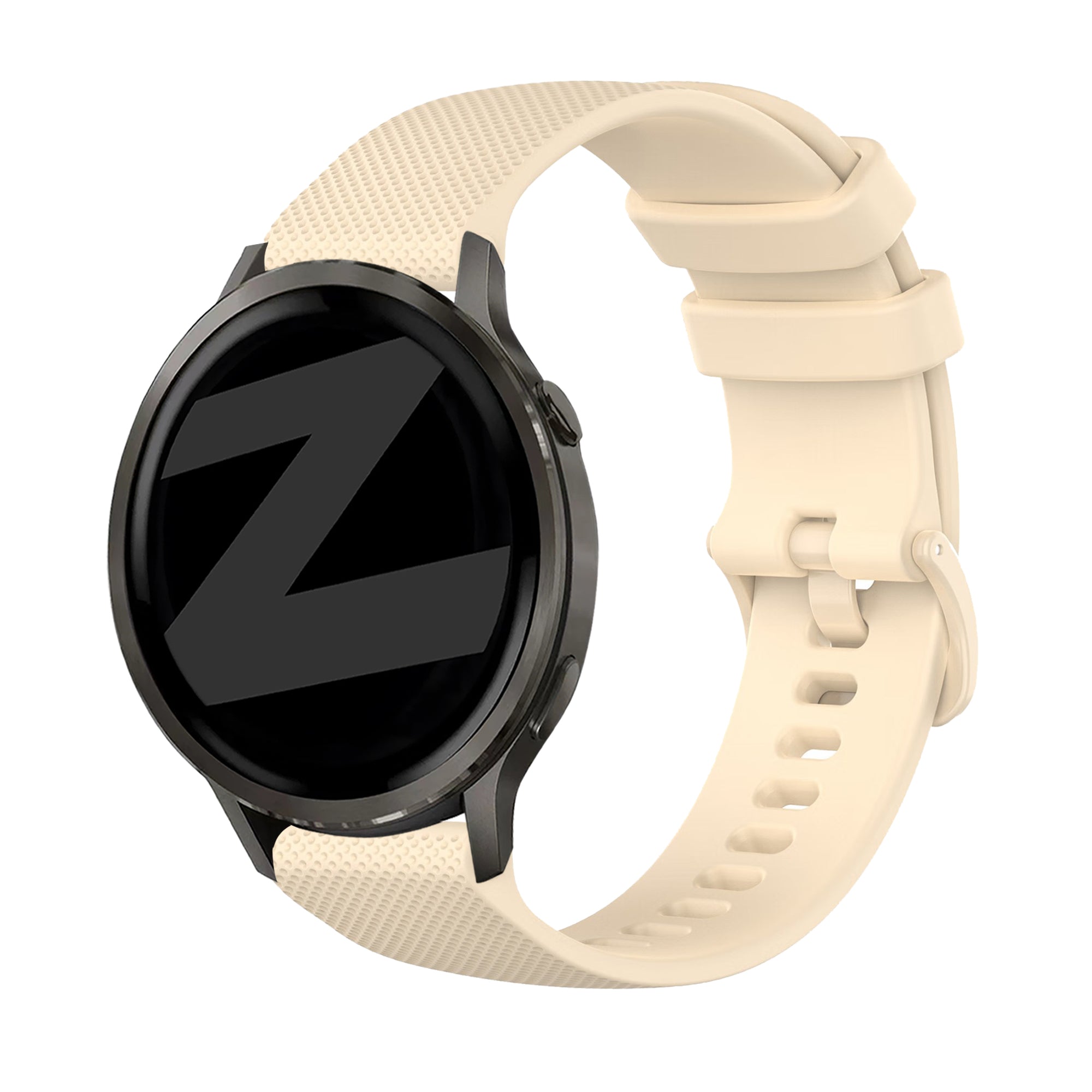Bandz Garmin Forerunner 255 siliconen band 'Premium' (beige)