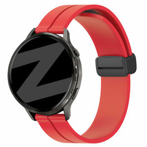 Bandz Garmin Bounce 2 D-Buckle Silicone Strap (Red)