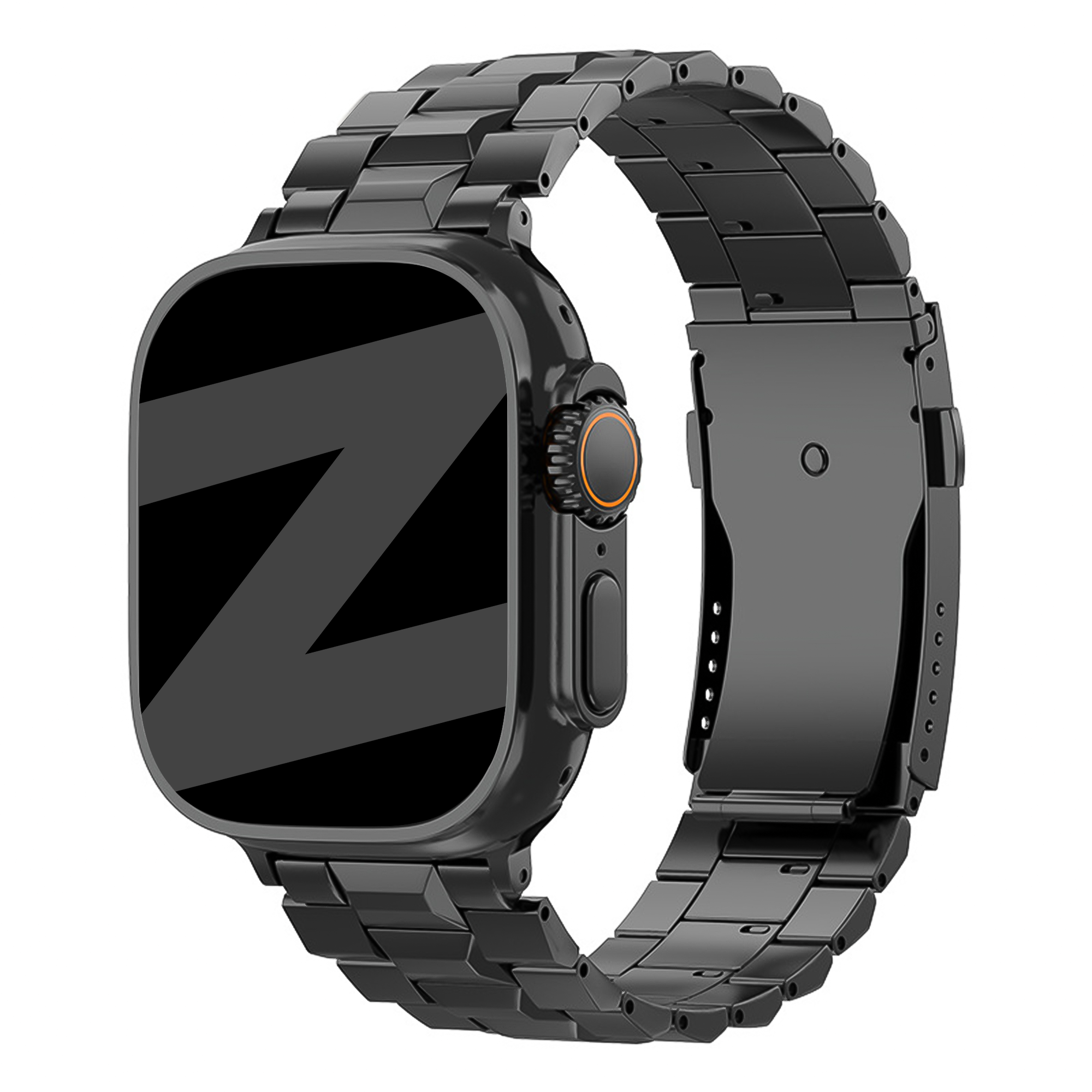 Bandz Apple Watch Titanium Strap 'Deluxe' (Black)