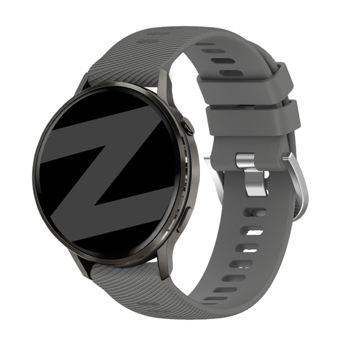 Bandz Correa silicona 'Deluxe' Garmin Venu 2s (gris oscuro)