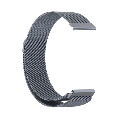 Garmin Vivoactive 4 Milanese Armband (Space Grau)