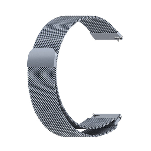 Garmin Vivoactive 4 Milanese Armband (Space Grau)