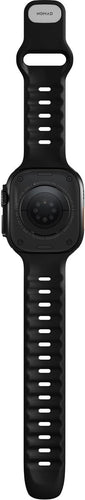 Nomad Apple Watch siliconen Tempo bandje (zwart)