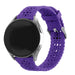 Samsung Galaxy Watch 3 41mm Silicone Strap Patterned (Deep Purple)