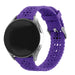 Coros Apex 2 Patterned Silicone Strap (Dark Purple)