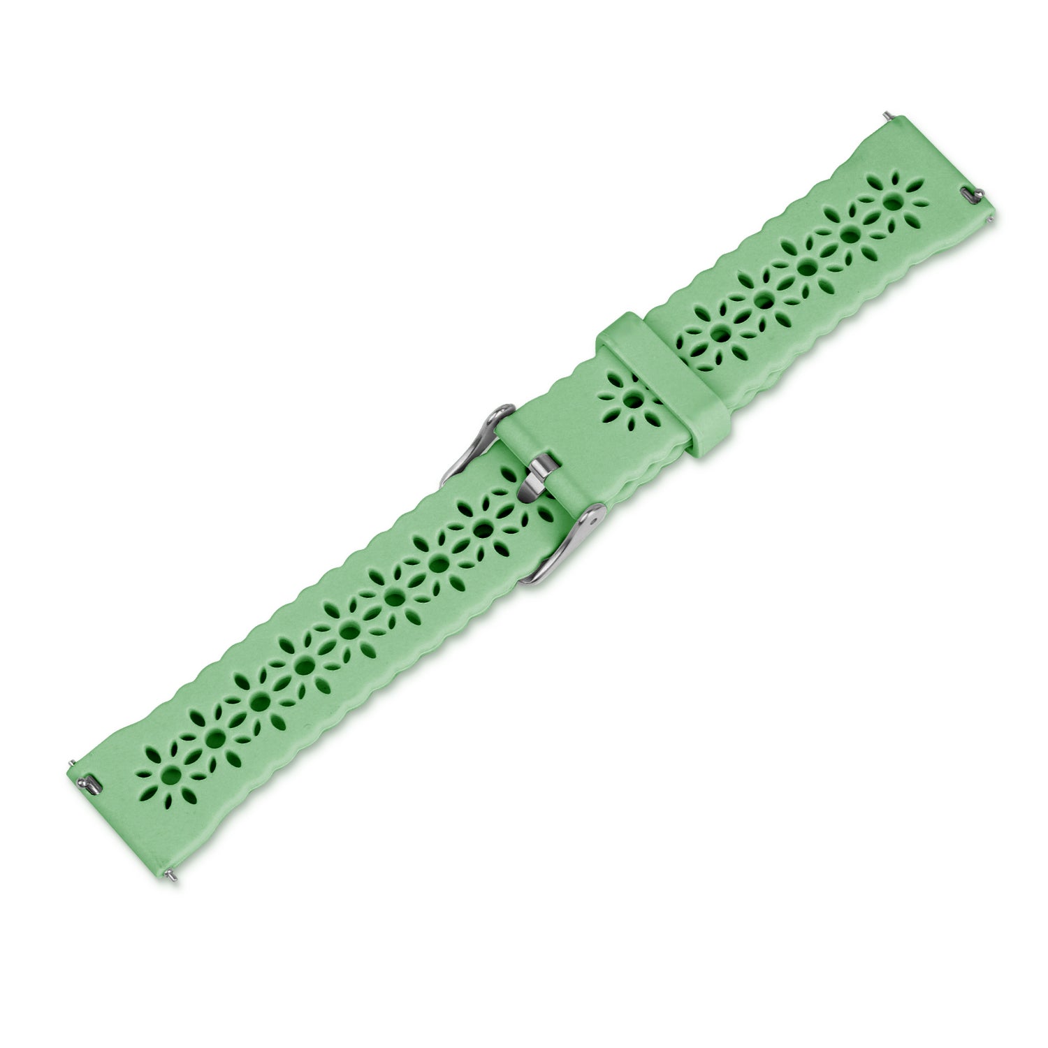Amazfit Bip 3 (Pro) Patterned Silicone Strap (Green)