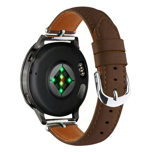 Bandz Amazfit Cheetah 2 Pro Leather Strap 'Bullet' (Brown)