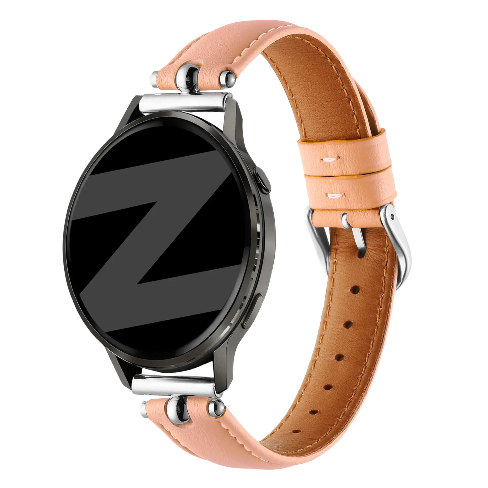 Bandz Amazfit Cheetah 2 Pro Leather Strap 'Bullet' (Pink)