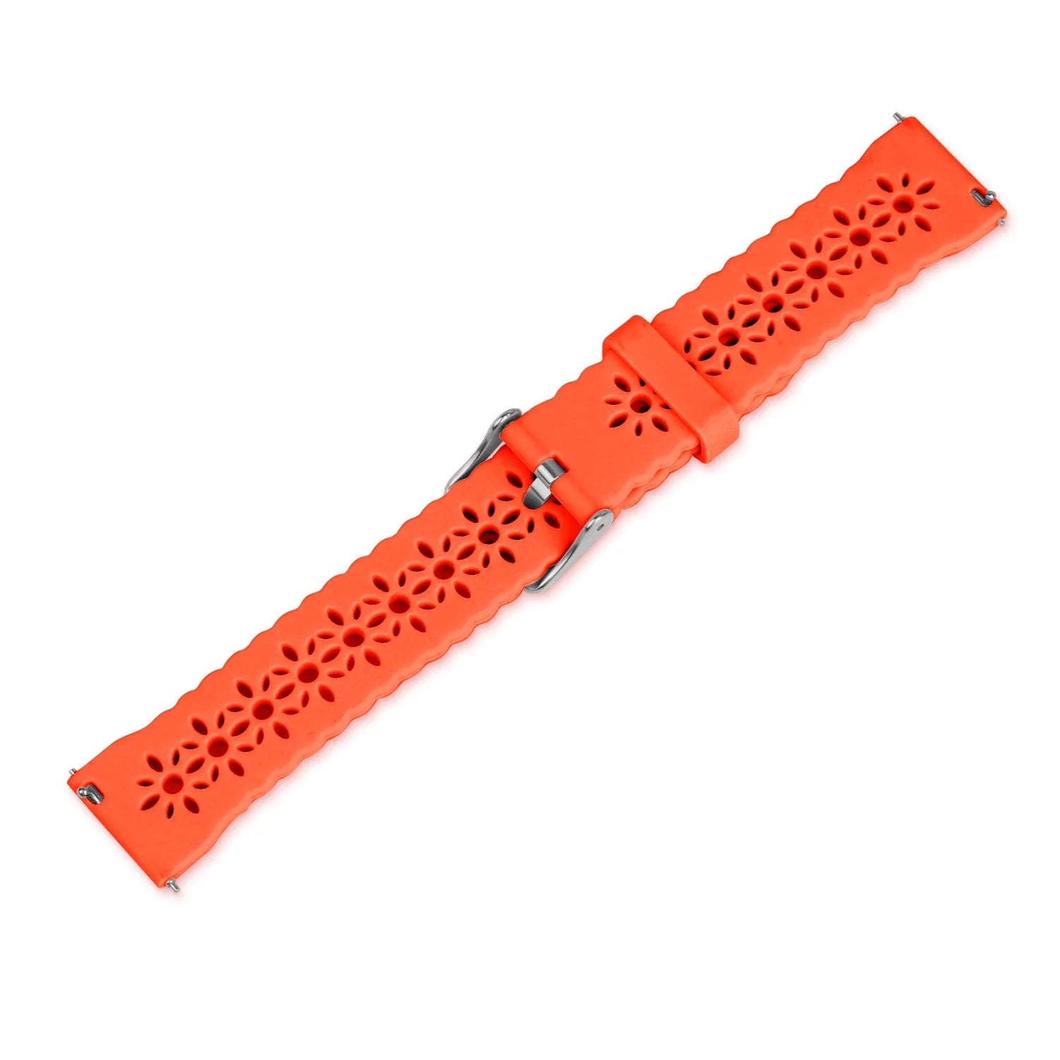 Correa de silicona con relieve Amazfit Bip U (Pro) (naranja)