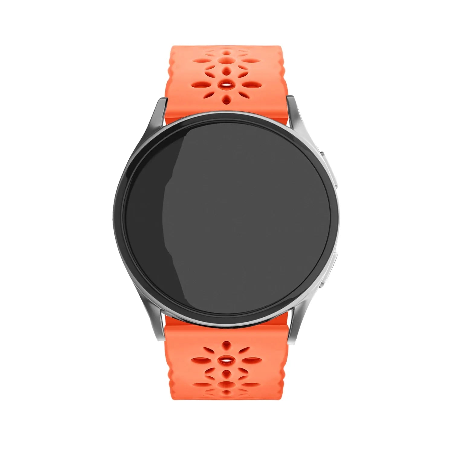 Correa de silicona con relieve Amazfit Bip U (Pro) (naranja)