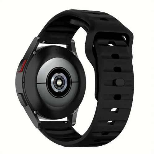Correa silicona Outdoor Amazfit Bip 6 (negro)