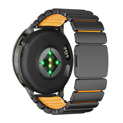 Bandz CMF Watch 3 Pro Titanium Strap 'Hybrid' (Black/Orange)