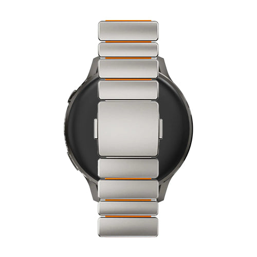 Bandz CMF Watch 3 Pro Titanium Strap 'Hybrid' (Titanium/Orange)