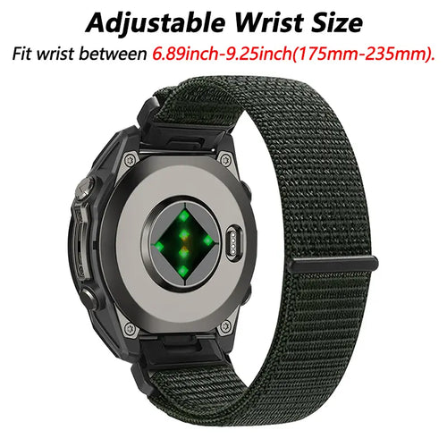 Garmin Enduro 1/2/3 Premium Nylon Strap (Black)