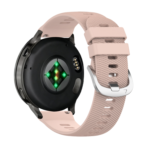 Bandz Correa silicona 'Deluxe' Garmin Vivomove 3s (rosa claro)