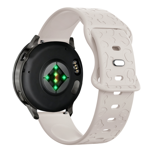 Bandz Garmin Venu 2s Silikonarmband 'Leopard' (Polarstern)