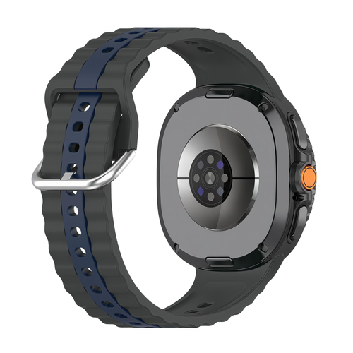 Samsung Galaxy Watch 8 Classic dual sport band (donkergrijs/blauw)