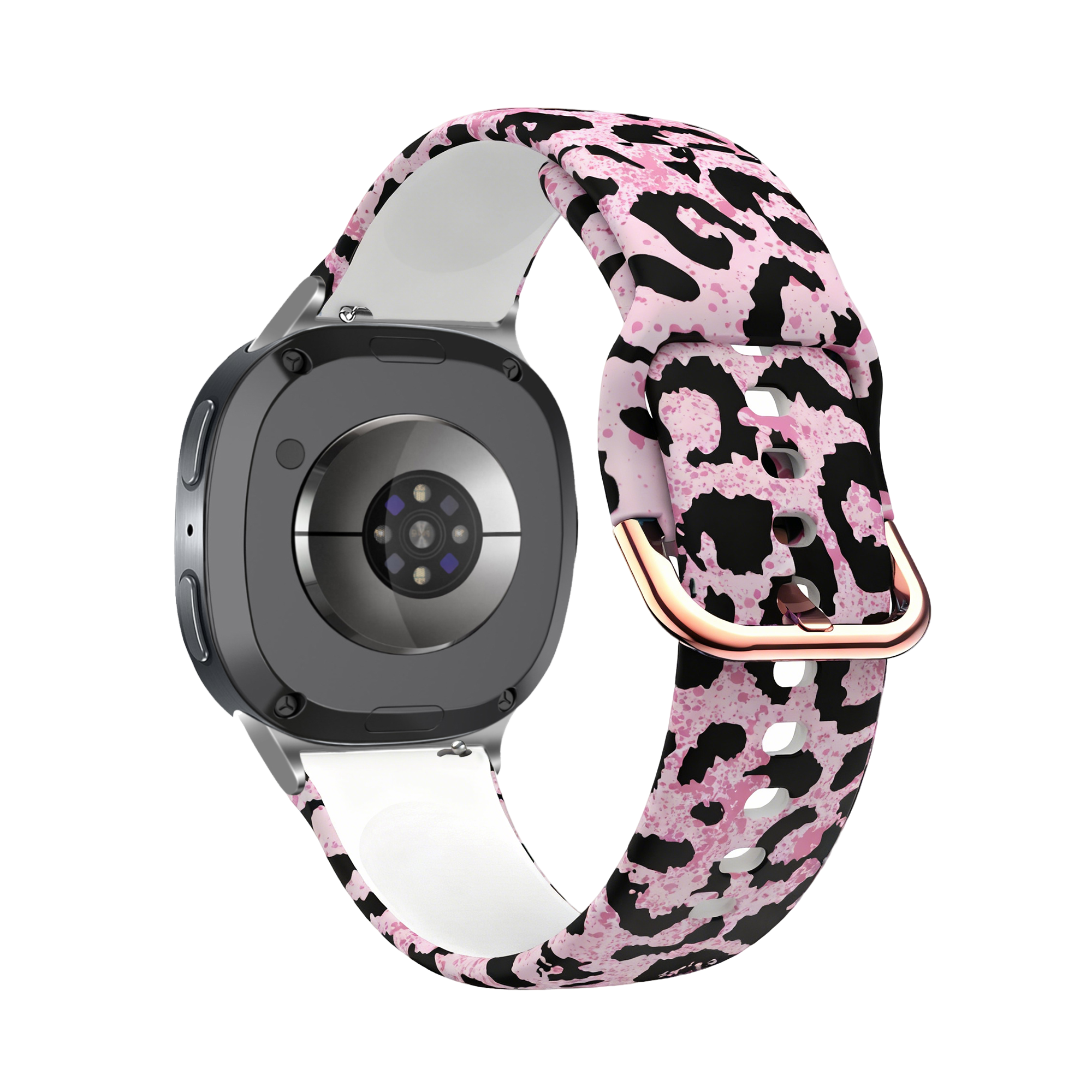 Samsung Galaxy Watch 8 - 44mm Pink Leopard Strap