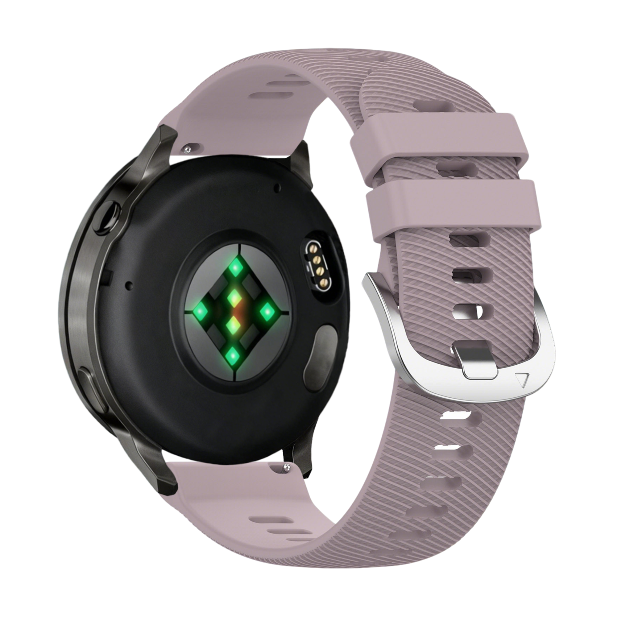 Bandz Garmin Forerunner 265s Silicone Strap 'Deluxe' (Lavender)