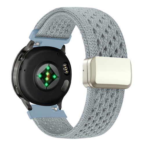 Bandz Oozoo Smartwatch 20mm Vintage Nylon Strap (Light Blue)