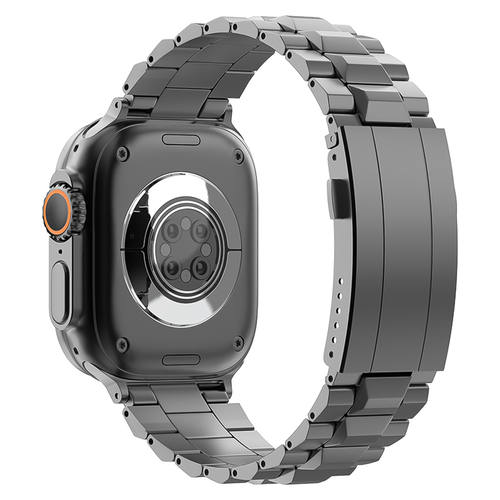 Bandz Apple Watch Ultra Titanarmband 'Deluxe' (Graphit)