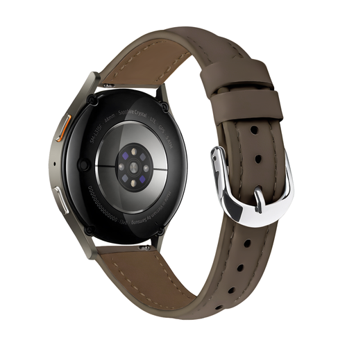 Coros Apex 42mm Slimfit Leather Strap (Dark Brown)