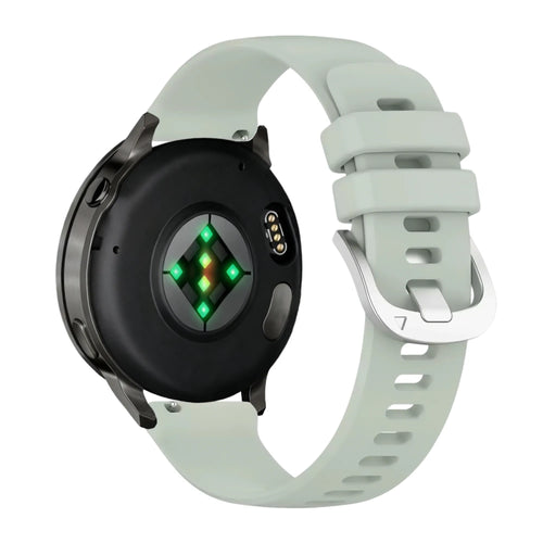 Bandz Garmin Forerunner 265s Silikonarmband 'Classic' (Hellgrün)