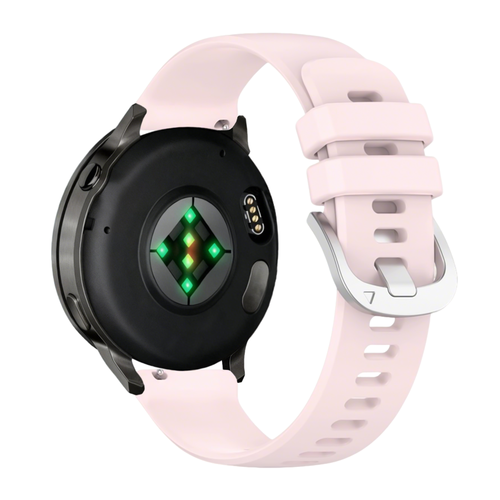 Bandz Bracelet silicone 'Classic' Garmin Vivoactive 4s (rose clair)