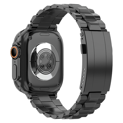 Bandz Apple Watch Titanium Strap 'Deluxe' (Black)
