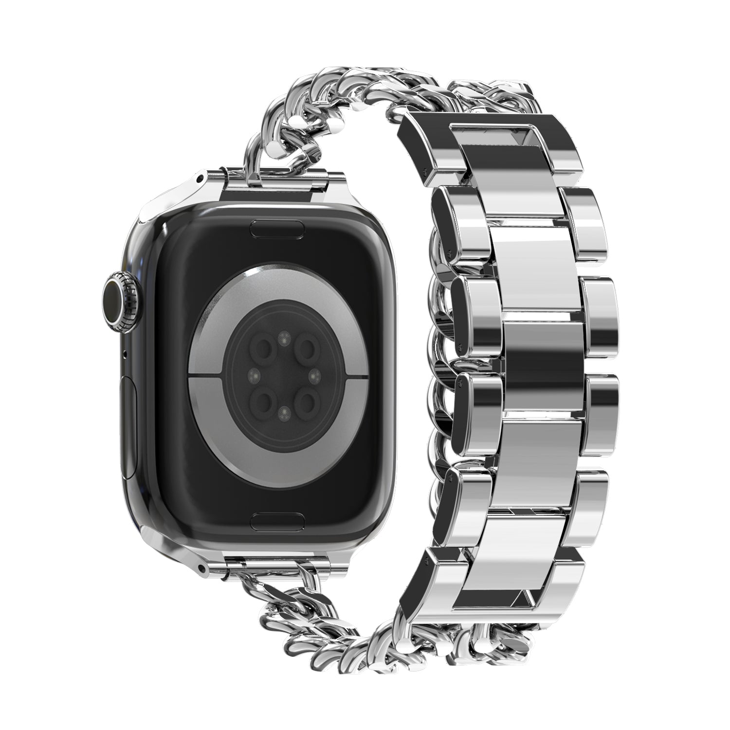 Bandz Correa acero 'Double Tour' Apple Watch (plateado)
