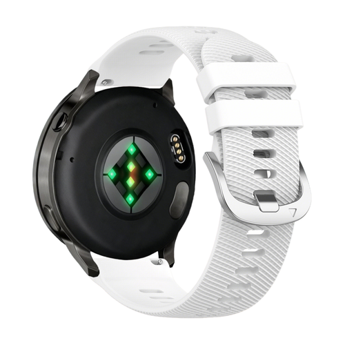 Bandz Correa silicona 'Deluxe' Garmin Venu 3s (blanco)
