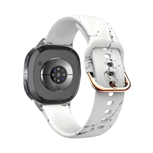 Samsung Galaxy Watch 8 Classic White Marble Strap