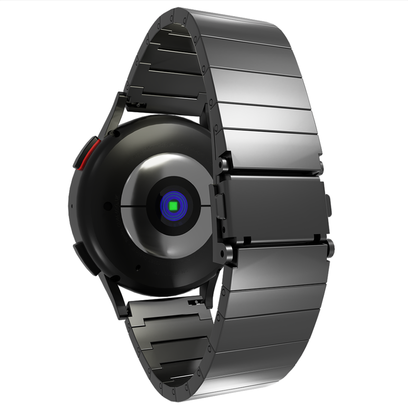 Correa titanio de lujo Amazfit Bip 6 (grafito )