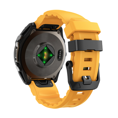 Garmin Epix Gen 2 (47mm) Trail Silicone Strap (Light Orange)
