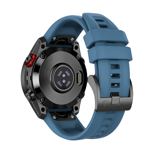 Bandz Bracelet silicone 'Classic' Garmin Fenix 7s (roche verte)