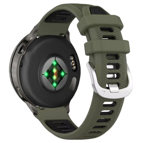 Bandz Correa deportiva con hebilla Garmin Venu 3s (verde oliva/negro)