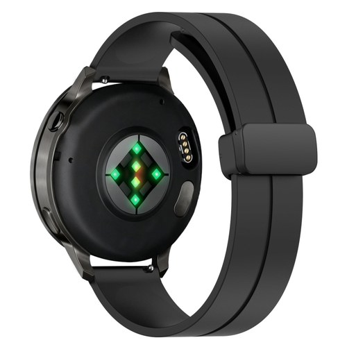 Bandz Correa silicona con hebilla Garmin Vivoactive 5 (negro)