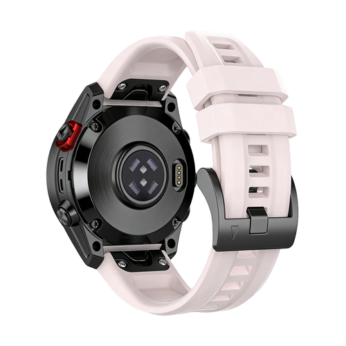 Bandz Bracelet silicone 'Classic' Garmin Instinct E - 40mm (rose clair)