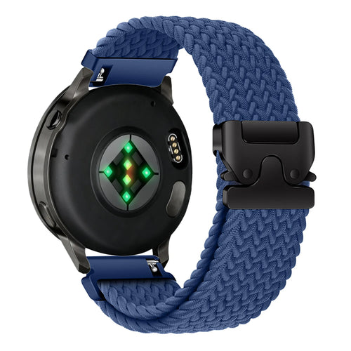 Bandz Garmin Forerunner 265s Geflochtenes Armband 'Parachute' (Blau)