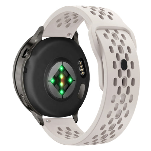 Bandz Correa silicona 'Air' Garmin Forerunner 165 (blanco estrella)